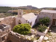 monastery church at ancient Aptera